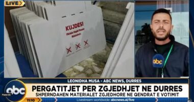 Durrës, vijon pa probleme shpërndarja e materialeve zgjedhore