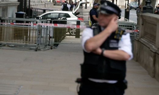 Kaos në Londër/ Makina përplaset me portat e Downing Street, arrestohet autori