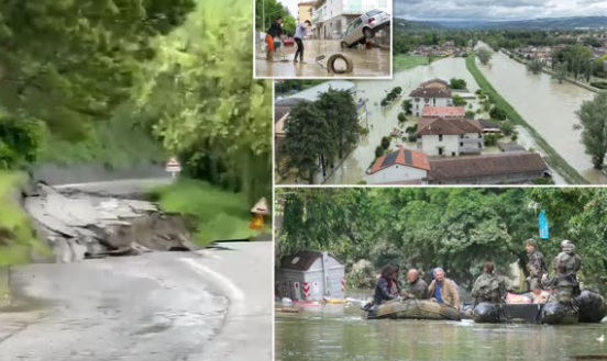 VIDEO/  Pamje apokaliptike nga Italia, qytete të tëra të zhytura nën ujë