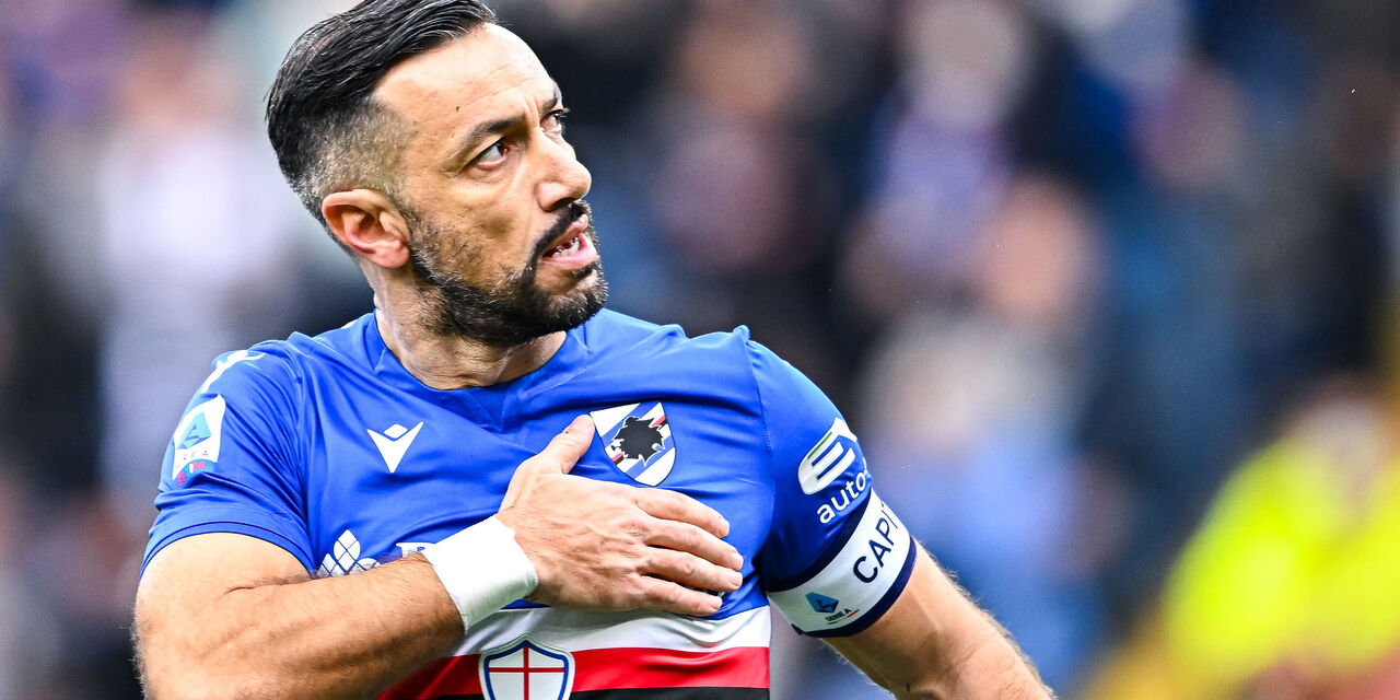 Dashuri dhe besnikëri e përjetshme, Quagliarella: Sampdoria, unë qëndroj dhe rikthehemi në Serie A