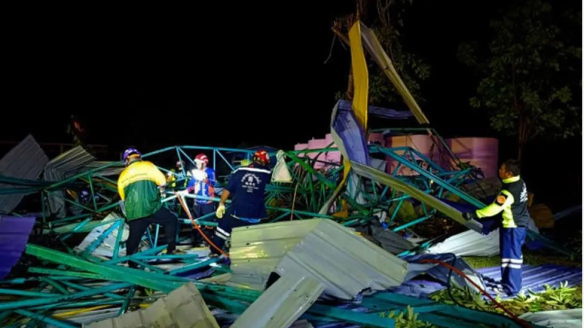 Shembet çatia e një parku lojërash, humbin jetë 7 persona në Tajlandë