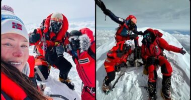 Alpinistja norvegjeze bëhet “gruaja më e shpejtë” që u ngjit në të gjitha malet mbi 8.000 metra