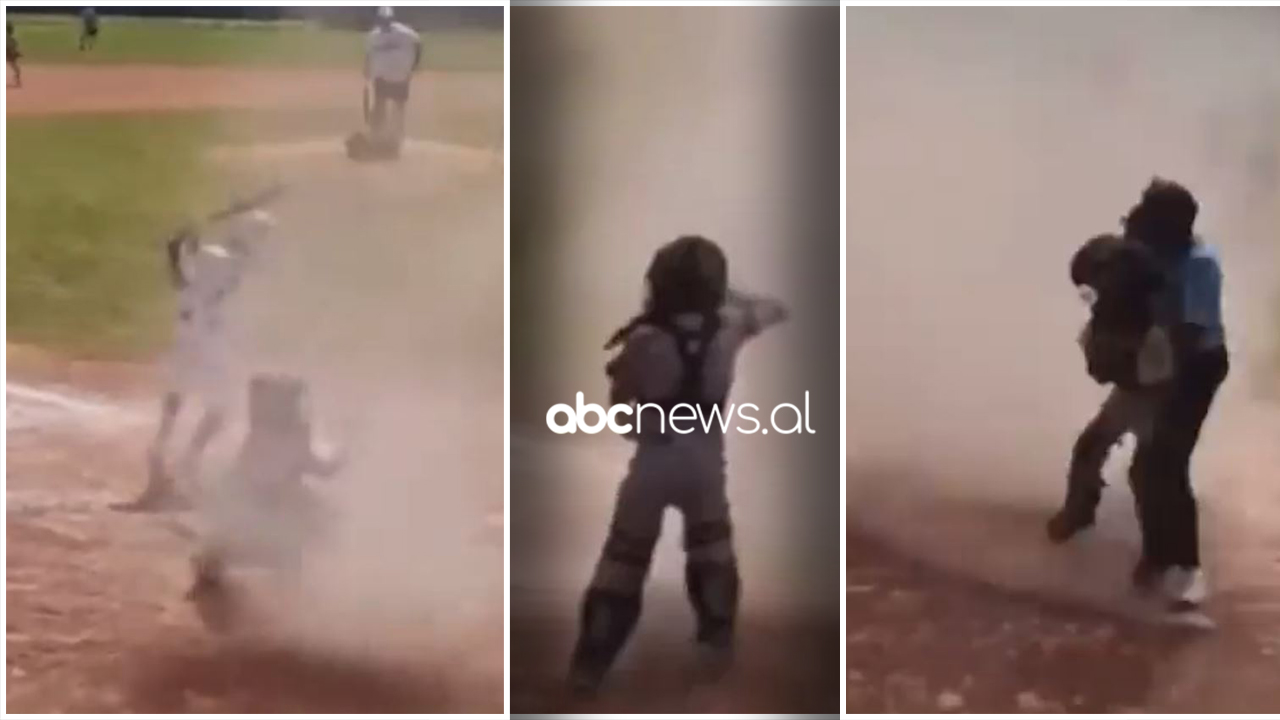 VIDEO/ Moment që nuk mund të filmohet përsëri, tornadoja krijohet nga hiçi për të “mbështjellë” lojtarin e bejsbollit