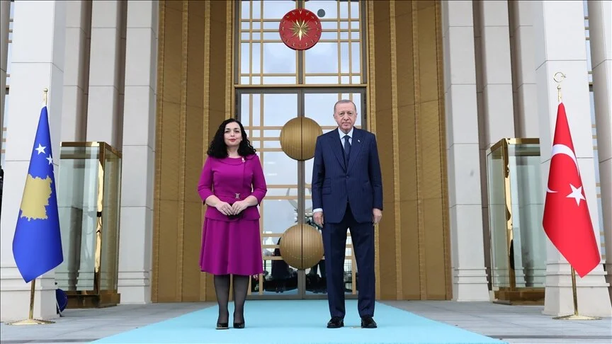 Presidentja Osmani uron Erdogan për fitoren në zgjedhjet presidenciale