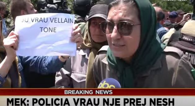 “Shqipëria duhet të na mbronte”, përfaqësuesja e MEK: Po vrasin vëllezërit tanë, kjo është shtëpia jonë! Është e turpshme