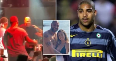 Adriano humbet fluturimin për në Stamboll pasi mori pjesë në 3 festa të ndryshme mbrëmjen e së premtes në Rio de Zhaneiro