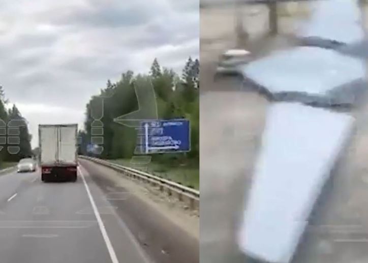 Rrëzohen dy dronë në një autostradë në jug të Moskës