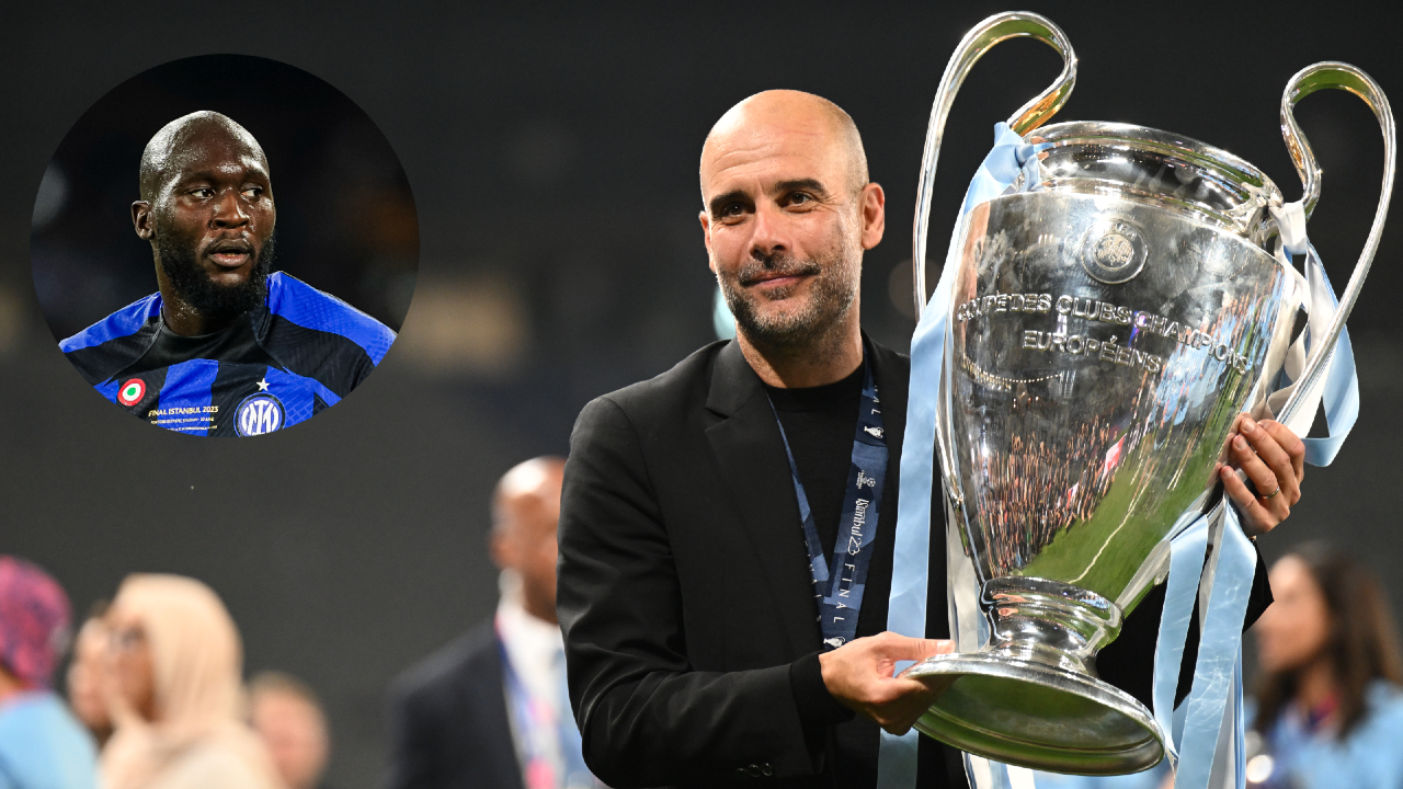 Guardiola: Fitova Champions League sepse Lukaku nuk mundi të shënonte nga tre metra