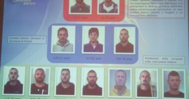 Shkatërrohet grupi kriminal në Itali/ Sekuestrohen 11 kg kokainë dhe mijëra euro cash, ‘kokat’ e bandës dy vëllezër shqiptarë