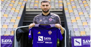 Xhuliano Skuka &ldquo;shtang&rdquo; tifoz&euml;t, &ldquo;bomberi&rdquo; dibran prezantohet te rekordmen&euml;t e Sllovenis&euml;