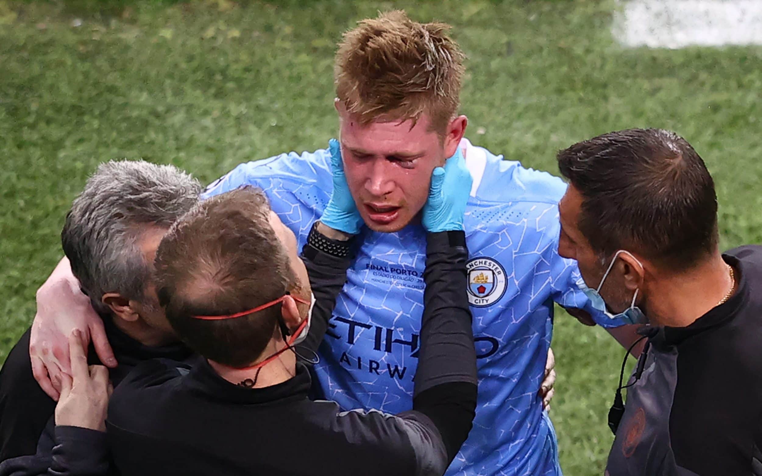 Fati i keq përndjek Bruyne, në finalen e vitit 2021 la fushën si pasojë e dëmtimit