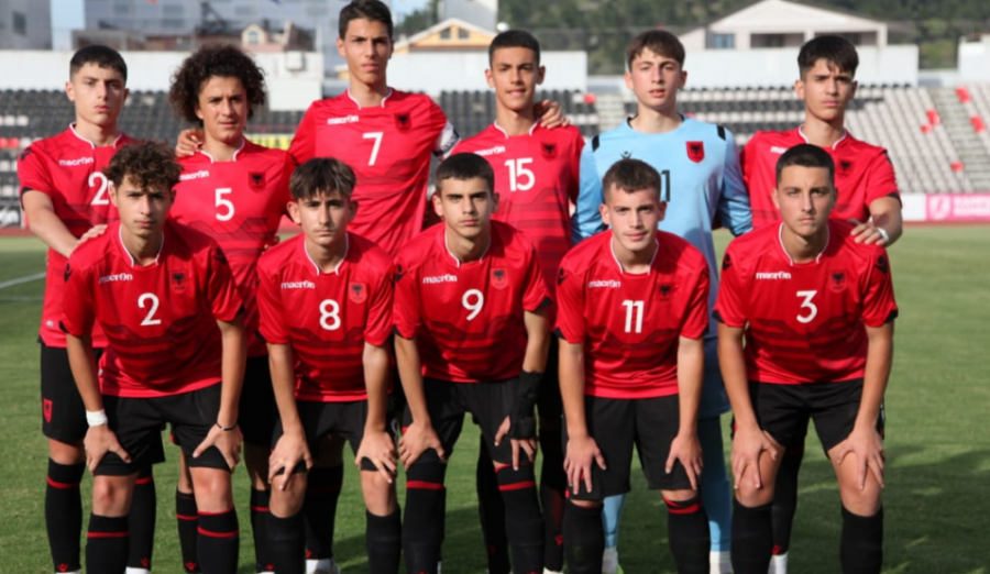 “Legjionarët e vegjël” nuk ndalojnë, Shqipëria U-15 mposht Maqedoninë e Veriut në “Elbasan Arena”