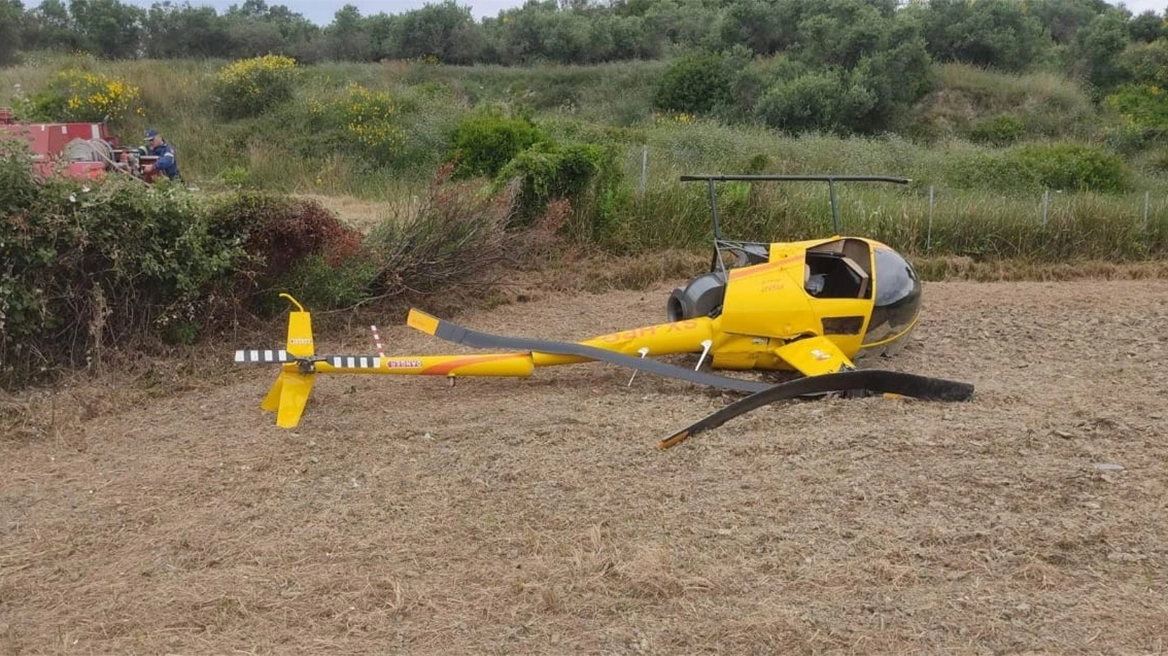 Rrëzohet një helikopter në Greqi, plagosen dy persona