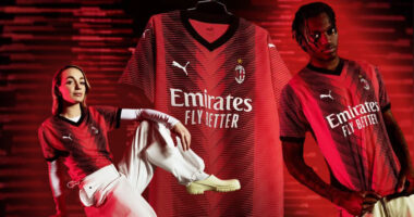 Milan prezanton fanellat e reja, Asllani në qendër të vëmendjes