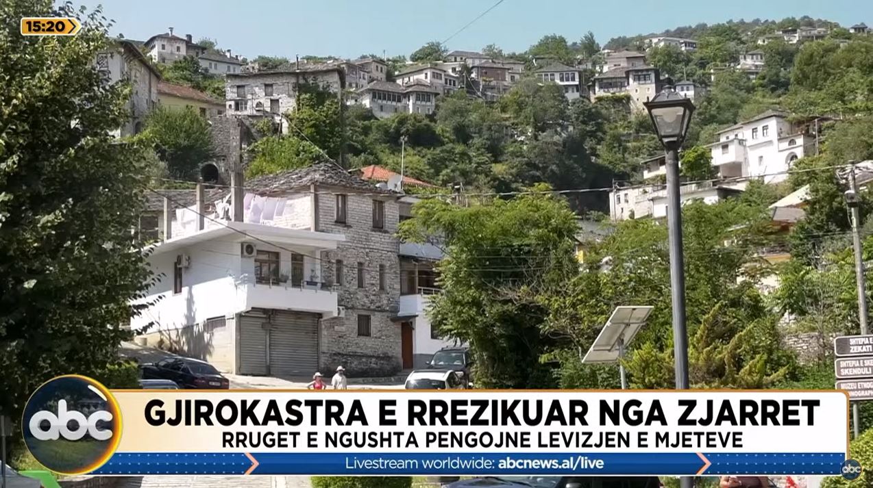 Gjirokastra e rrezikuar nga zjarret, rrugët e ngushta pengojnë lëvizjen e mjeteve