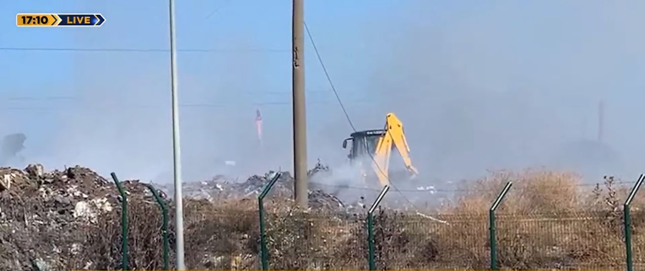 Zjarri në fushën e mbetjeve/ IKMT gjobit me 1 milionë lekë bashkinë e Vlorës