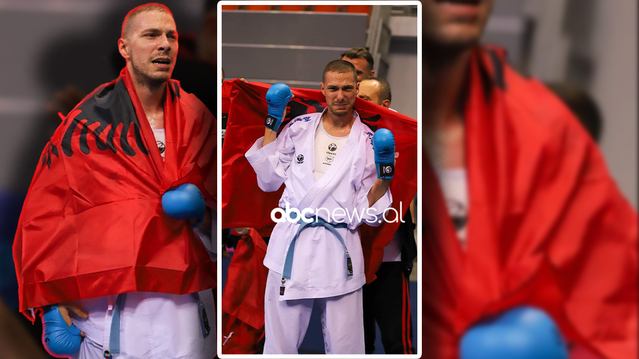 Historike për Shqipërinë, Alvin Karaqi fiton medaljen e artë në Lojërat Europiane