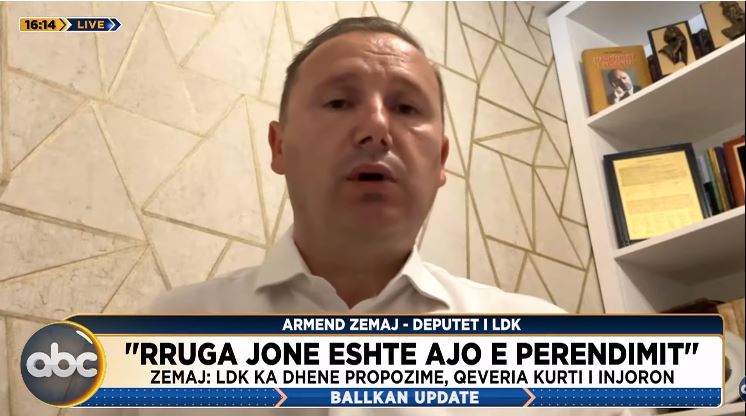 LDK refuzoi Osmanin, Armend Zemaj: Kurti po izolon Kosovën, por ne s’do ta lejojmë