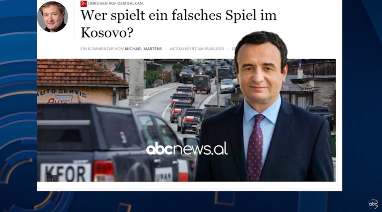 Allgeimeine Zeitung “gjyq” Kurtit/ E madhja gjermane: Kush po luan me fatin e Kosovës?