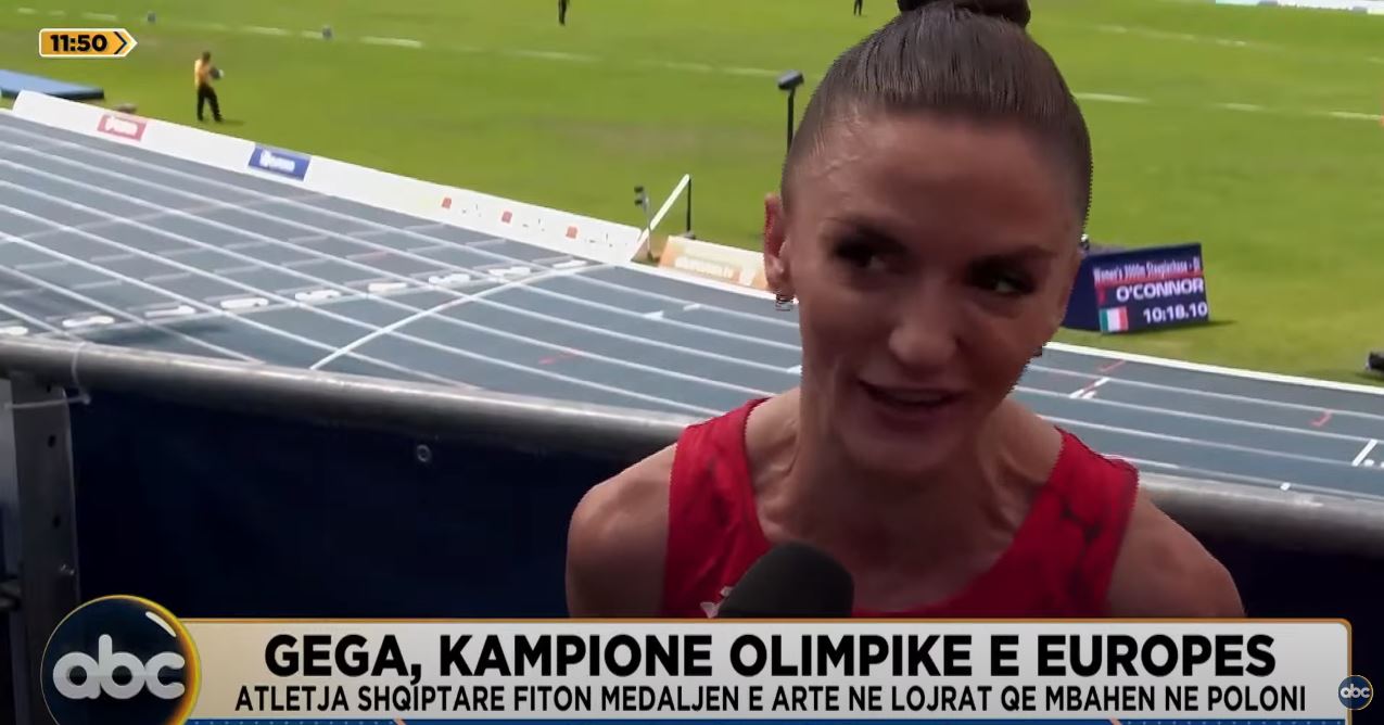 Lojërat Olimpike të Europës/ Luiza Gega fantastike, atletja shqiptare fiton medaljen e arit