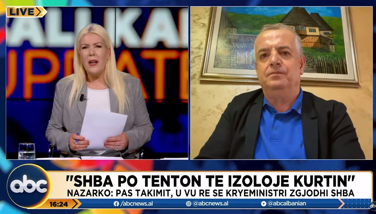 Mentor Nazarko: SHBA-të po tentojnë të izolojnë Albin Kurtin