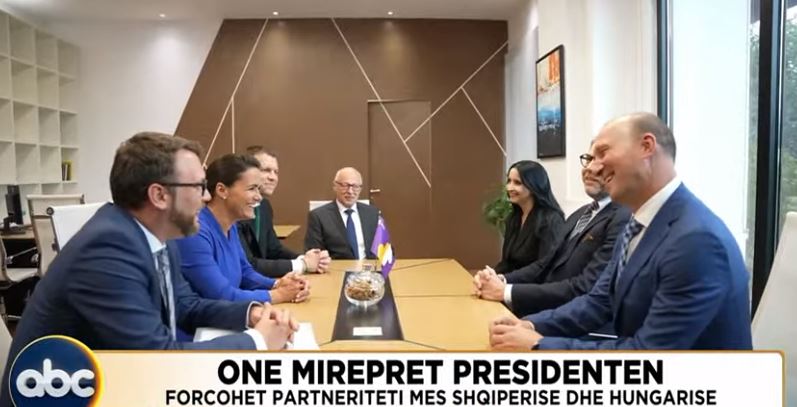 ONE Albania mirëpret Presidenten, forcohet partneriteti mes Shqipërisë dhe Hungarisë