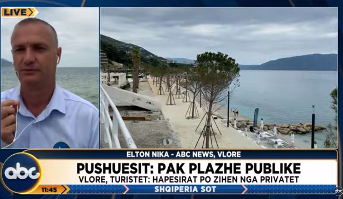 “Hapësirat po zihen nga privatët”, pushuesit në Vlorë: Ka pak plazhe publike