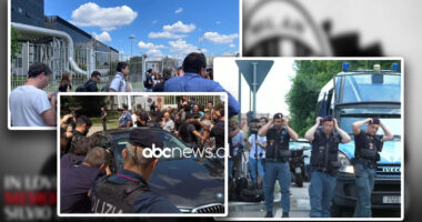 VIDEO/ Familjarët e Berlusconit mbërrijnë në ambientet e brendshme, tifozët dhe policia “zaptojnë” spitalin