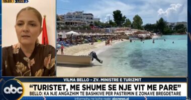 “Turistë më shumë se një vit më parë”, Bello: Ka një rritje të kërkesave të strukturave akomoduese
