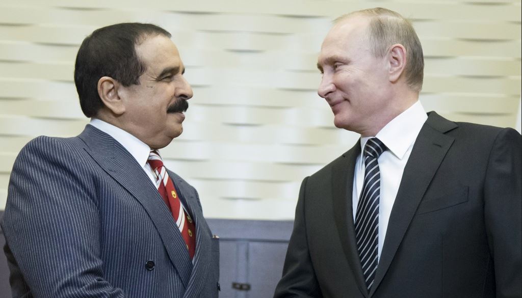 Vladimir Putin bisedë telefonike me mbretin e Bahreinit