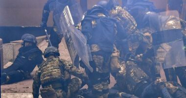 Ushtari i KFOR humb këmbën, efektivi hungarez u plagos në protestën e datës 29 maj në Kosovë