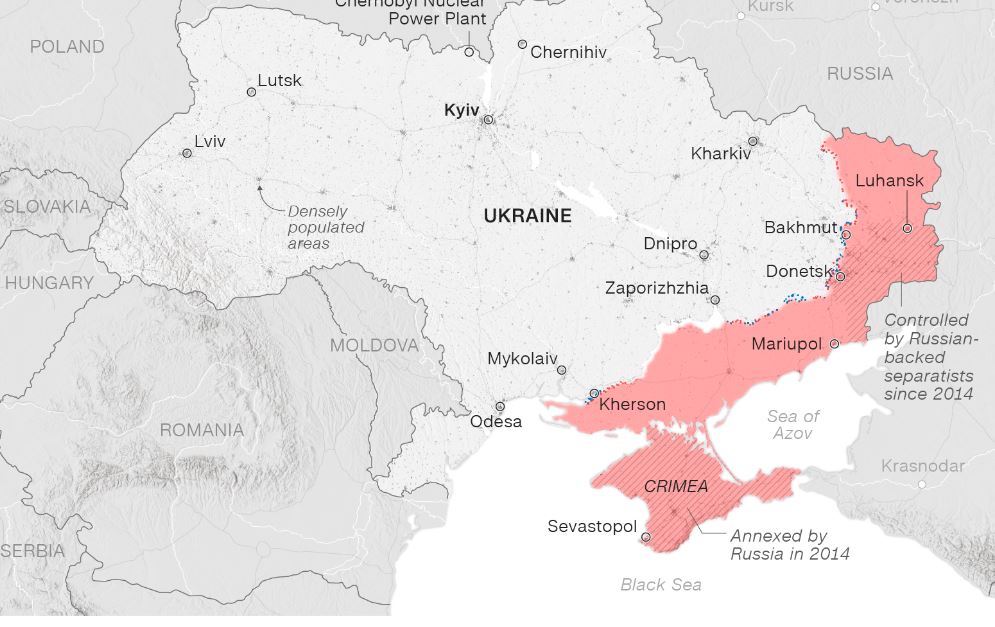 Ushtria ukrainase thotë se po bën përparim në jug