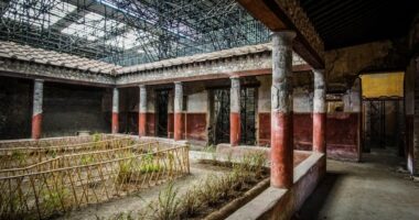 Zbulohet pica më e vjetër në Pompei