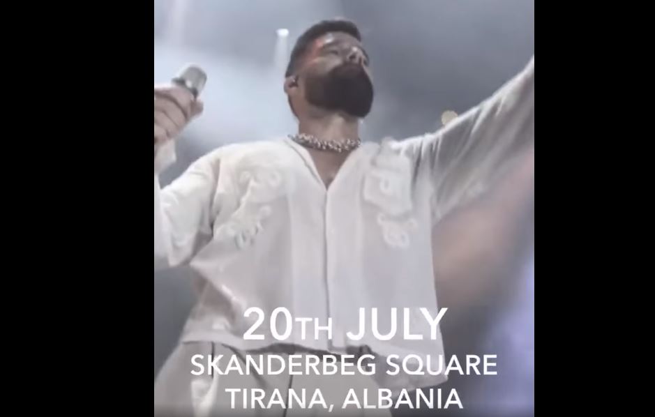 Ricky Martin vjen në Tiranë, ja hitet që do të këndojë