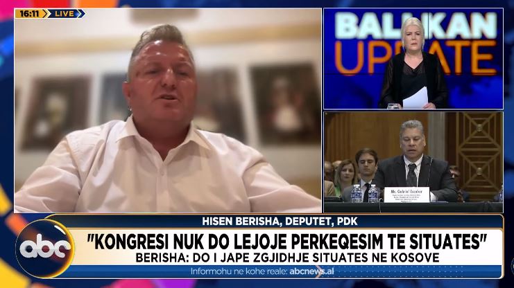Hisen Berisha: Kongresi Amerikan do ta detyrojë qeverinë dhe Kurtin të kthehet në normalitet