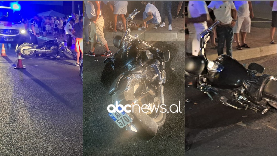 Video/ Aksident në Shëngjin, “Audi” përplas motorin, plagoset drejtuesi