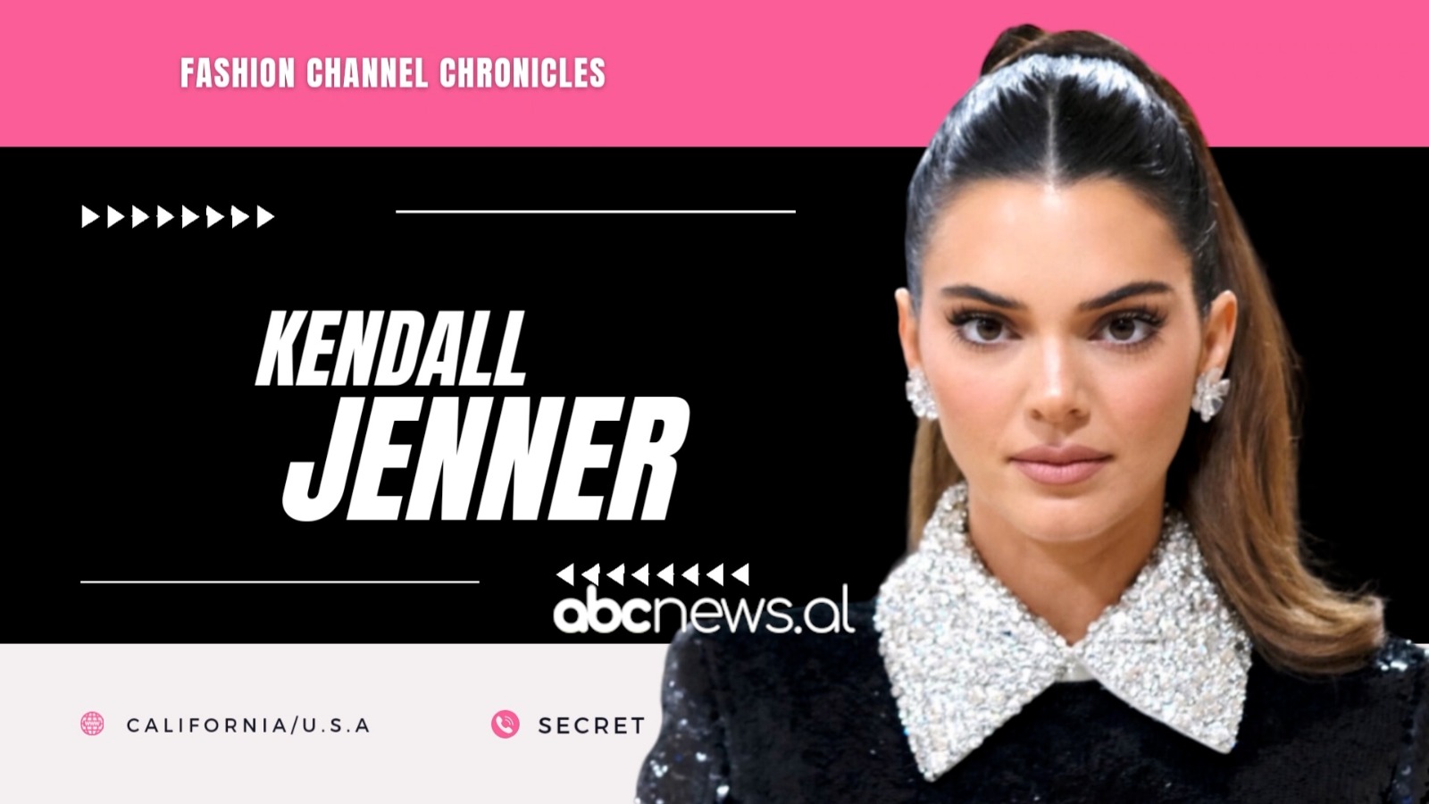 Kendall Jenner është kryefjala e kësaj të hëne në “Griffe & Chic”, emisioni më i ri i modës në ABC News