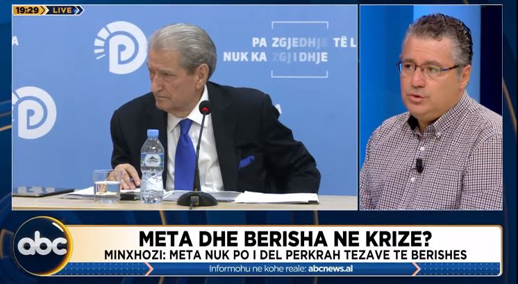 Raporti Meta-Berisha në krizë? Minxhozi: Janë dyshe humbëse, e provuan më 14 maj