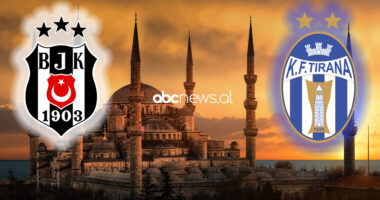 Sfida Besiktas-Tirana, gjyqtar&euml; gjerman&euml; p&euml;r aktin e par&euml;, bastet favorizojn&euml; bindsh&euml;m turqit