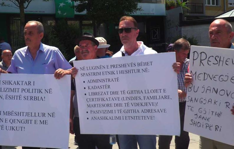 Protestë në Prishtinë, kërkohen të drejtat e shqiptarëve të Luginës së Preshevës