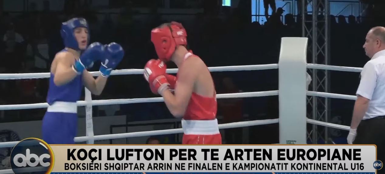 Koçi lufton për të artën europiane, boksieri shqiptar arrin në finalen e kampionatit kontinental U-16