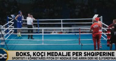 Boks/ Koçi fiton medalje për Shqipërinë, sportisti i kombëtares arrin deri në gjysmëfinale
