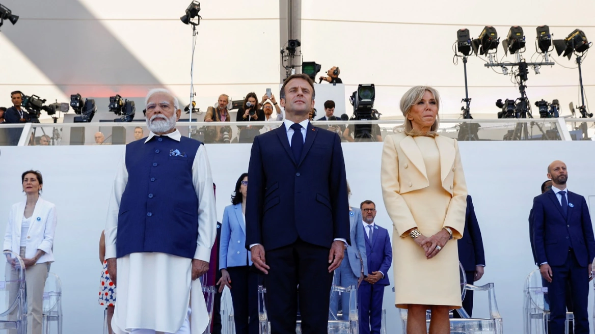 Dita e Bastiljes, Macron nderon indianët që luftuan me francezët në Luftën e Parë Botërore