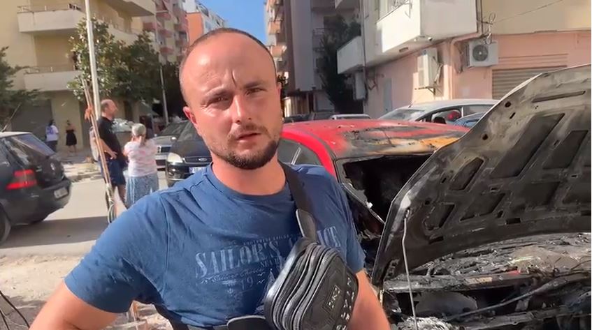 I dogjën makinën në Vlorë, flet pronari: S’e di pse ma bënë këtë gjë, policia të gjejë autorin