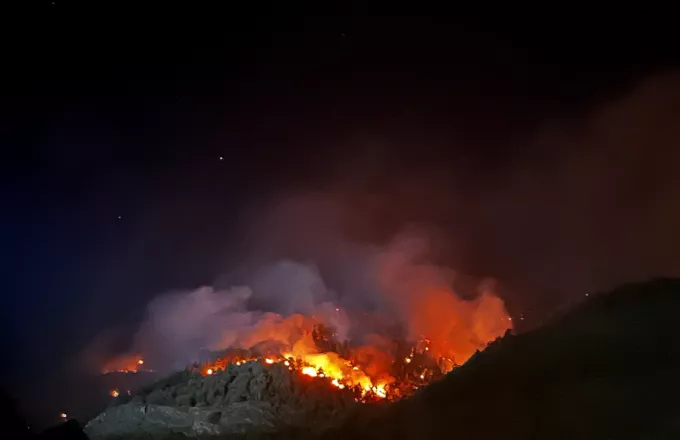 VIDEO/ Zvicra evakuon banorët në fshatra për shkak të përhapjes së zjarreve