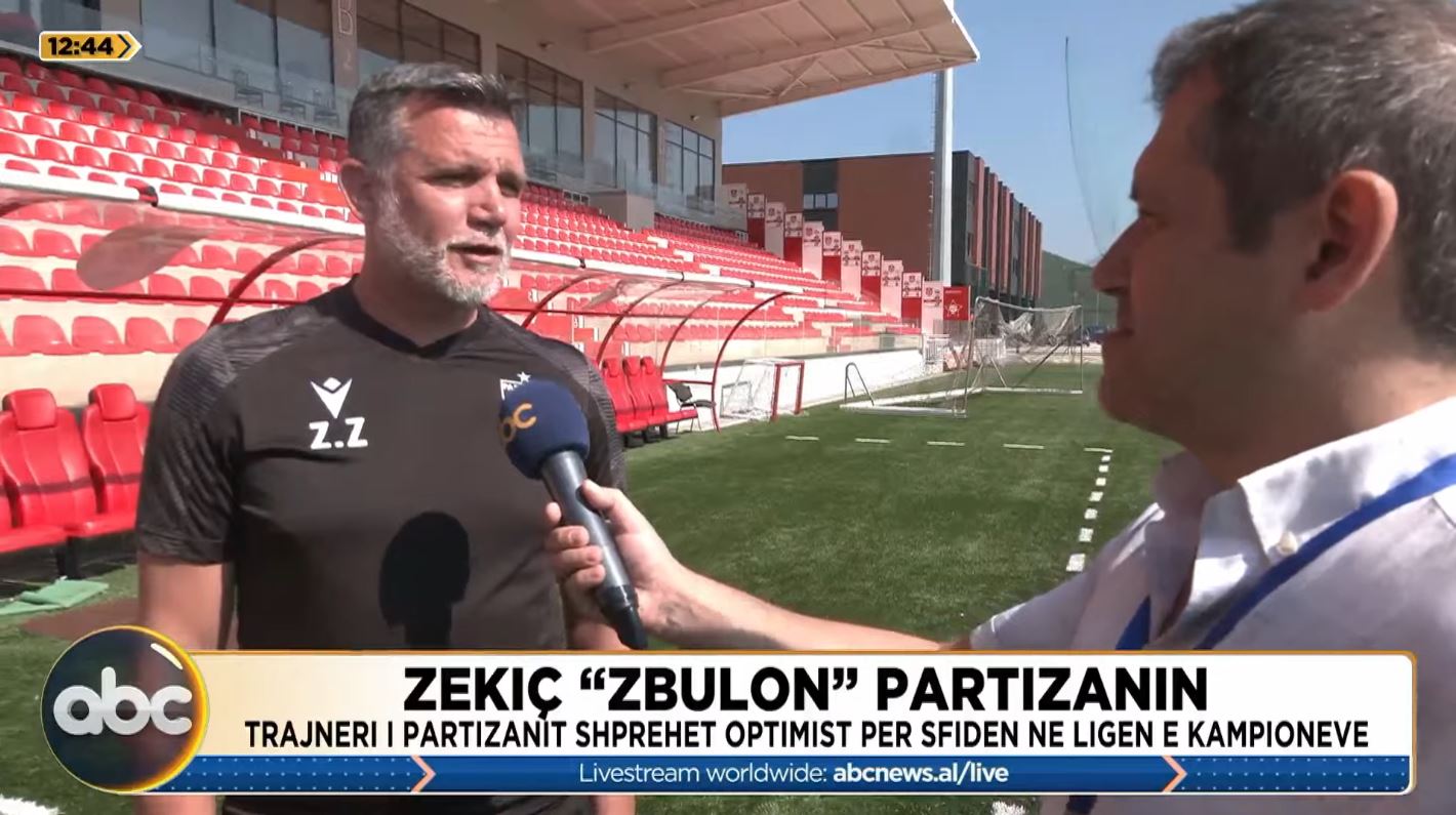 Zekiç “zbulon” Partizanin, tekniku i “Demave” beson te Champions League