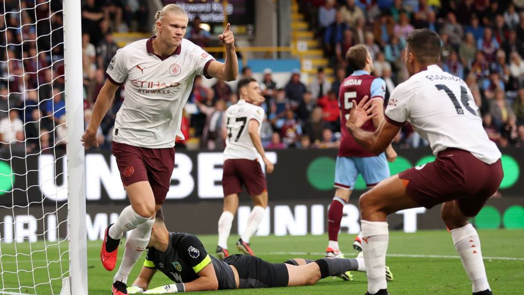 VIDEO/ Haaland nis sezonin me dopietë, City fiton bindshëm ndaj Burnley në “Turf Moor”