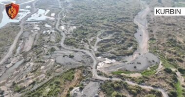 Gërryenin me mjete të rënda shtratin e lumit Mat, arrestohet adminsitratori: Sekuestrohen 3 kamionë dhe 1 eskavator