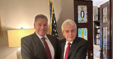 Ahmeti takim me Escobar, biseduan për ndryshimet kushtetuese dhe zhvillimet në Kosovë