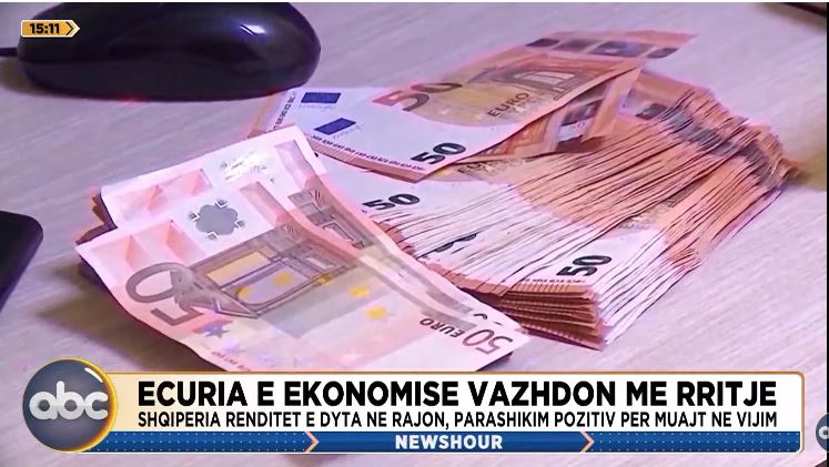 Ecuria e ekonomisë vazhdon/ Shqipëria renditet e dyta në rajon, parashikim pozitiv për muajt në vijim
